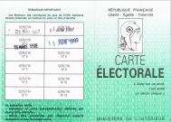Carte électorale àprès 1994
